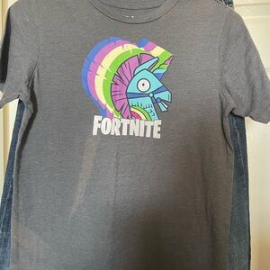 Fortnite Kids Gray Graphic Tank Top